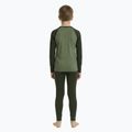 Set de lenjerie termoactivă pentru copii WOOLCANO Merino SET0982 khaki 3