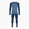Set de lenjerie termoactivă pentru bărbați WOOLCANO termoaktywna Merino SET0978 blue 8