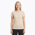 Tricou de trekking pentru femei KADVA Merivra merino beige