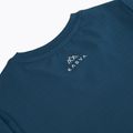 Tricou pentru copii de trekking KADVA TrailCore, respirabil, bleumarin 10