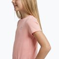 Tricou pentru copii de trekking KADVA TrailCore respirabil roz 4