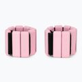 Greutăți pentru glezne și încheieturi  XTREXO SCULPT 2 x 0,5 kg pink