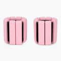 Greutăți pentru glezne și încheieturi  XTREXO SCULPT 2 x 1 kg pink