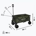 Cărucior de transport pliabil AQUASTIC Caro verde 11