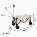 Cărucior de transport pliabil AQUASTIC Caro bej 11