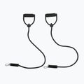 Minge de gimnastică XTREXO proFIT with bands black 10