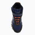 Încălțăminte de drumeție pentru copii KADVA Rocky Trail Mid WaterProof Softshell bleumarin 8