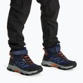 Încălțăminte de drumeție pentru copii KADVA Rocky Trail Mid WaterProof Softshell bleumarin 2