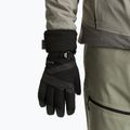 Mănuși de schi KADVA Mountain Flow Pro piele 3M Thinsulate negru 3