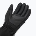 Mănuși de schi pentru femei KADVA Mountain Flow Pro skóra 3M Thinsulate negre 7