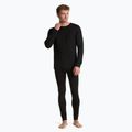 Set de lenjerie termoactivă pentru bărbați WOOLCANO Merino SET0540 negru
