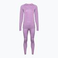 Set de lenjerie termoactivă pentru femei WOOLCANO Merino SET0543 mov 6