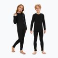 Set de lenjerie termoactivă pentru copii WOOLCANO Merino SET0683 negru