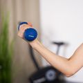 Halteră din neopren TREXO TX0-B4M010 2 kg albastru 5