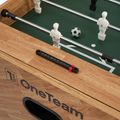 OneTeam FunArena 3-in-1 foosball, cymball, masă de biliard din lemn / negru 8