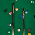 OneTeam FunArena 3-in-1 foosball, cymball, masă de biliard din lemn / negru 14