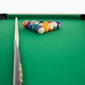 OneTeam FunArena 3-in-1 foosball, cymball, masă de biliard din lemn / negru 15