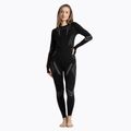 Set de lenjerie termică pentru femei KADVA ALPINESTEP COOLMAX THERMAL PRO DRY fără cusături, negru