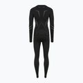 Set de lenjerie termică pentru femei KADVA ALPINESTEP COOLMAX THERMAL PRO DRY fără cusături, negru 12