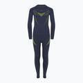 Set de lenjerie termică pentru copii KADVA ALPINESTEP THERMO LIGHT PLUS fără cusături, albastru închis 10