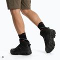 Încălțăminte de drumeție pentru bărbați KADVA Obsidian Mid WP negru 3