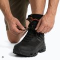 Încălțăminte de drumeție pentru bărbați KADVA Obsidian Mid WP negru 5
