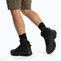 Încălțăminte de drumeție pentru bărbați KADVA Obsidian Mid WP negru 2