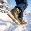 Cizme de zăpadă pentru copii KADVA Oriko WP JR verde 8