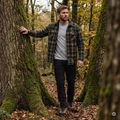 Bluza de drumeție pentru bărbați KADVA Walkora verde 7