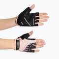 Manuși de ciclism pentru femei ATTABO Vito WMNS gel shock proof roz/negru 4