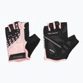 Manuși de ciclism pentru femei ATTABO Vito WMNS gel shock proof roz/negru