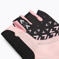 Manuși de ciclism pentru femei ATTABO Vito WMNS gel shock proof roz/negru 7