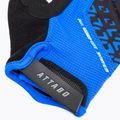 Manuși de ciclism ATTABO Vito gel shock proof albastru/negru 6