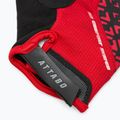 Manuși de ciclism ATTABO Vito gel shock proof roșu/negru 6