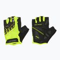 Manuși de ciclism ATTABO Vito gel shock proof lime/negru