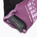 Manuși de ciclism pentru copii ATTABO Vito JRG gel shock proof roz/negru 9