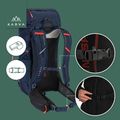 Rucsac de trekking KADVA Sendero 35 l albastru oțel 24