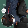 Rucsac de trekking KADVA Sendero 35 l albastru oțel 26