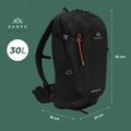 Rucsac turistic KADVA Escapada 30 l negru 24