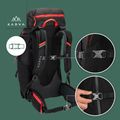 Rucsac KADVA Vagabundo 40 l czarny 28