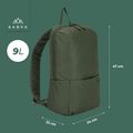 Rucsac urban KADVA CityQuest 9 l verde 7
