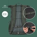 Rucsac de oraș KADVA CityQuest 22 l verde 22