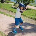Patine în linie pentru copii ATTABO Flashled reglabil albastru 15