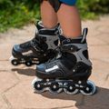 ATTABO Bladeroll patine în linie reglabile pentru copii negru/albastru 14