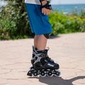 ATTABO Bladeroll patine în linie reglabile pentru copii negru/albastru 15