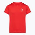 Set fotbal pentru copii OneTeam Precision Set tricou și pantaloni scurți roșu 8
