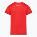 Set fotbal pentru copii OneTeam Precision Set tricou și pantaloni scurți roșu 9