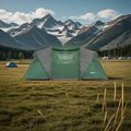 Cort de camping pentru 4-persoane KADVA Kavio 4.2 verde 17
