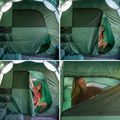 Cort de camping pentru 4 persoane KADVA Kavio 4 plus verde 17