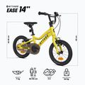Bicicletă pentru copii ATTABO EASE 14" galbenă 2